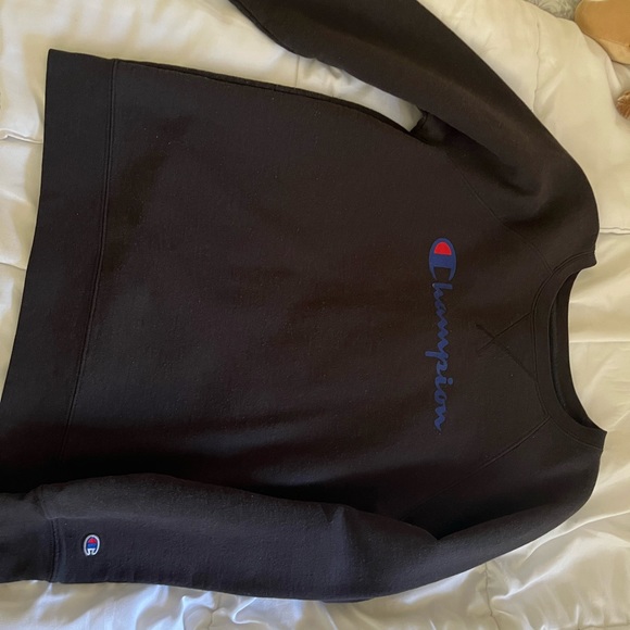 black champions sweatshirt - Picture 1 of 3